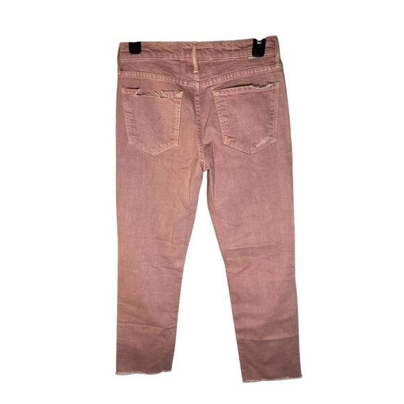 MOTHER Superior Women's Pink Straight Jeans Standard Size 28 Casual - Picture 1 of 13